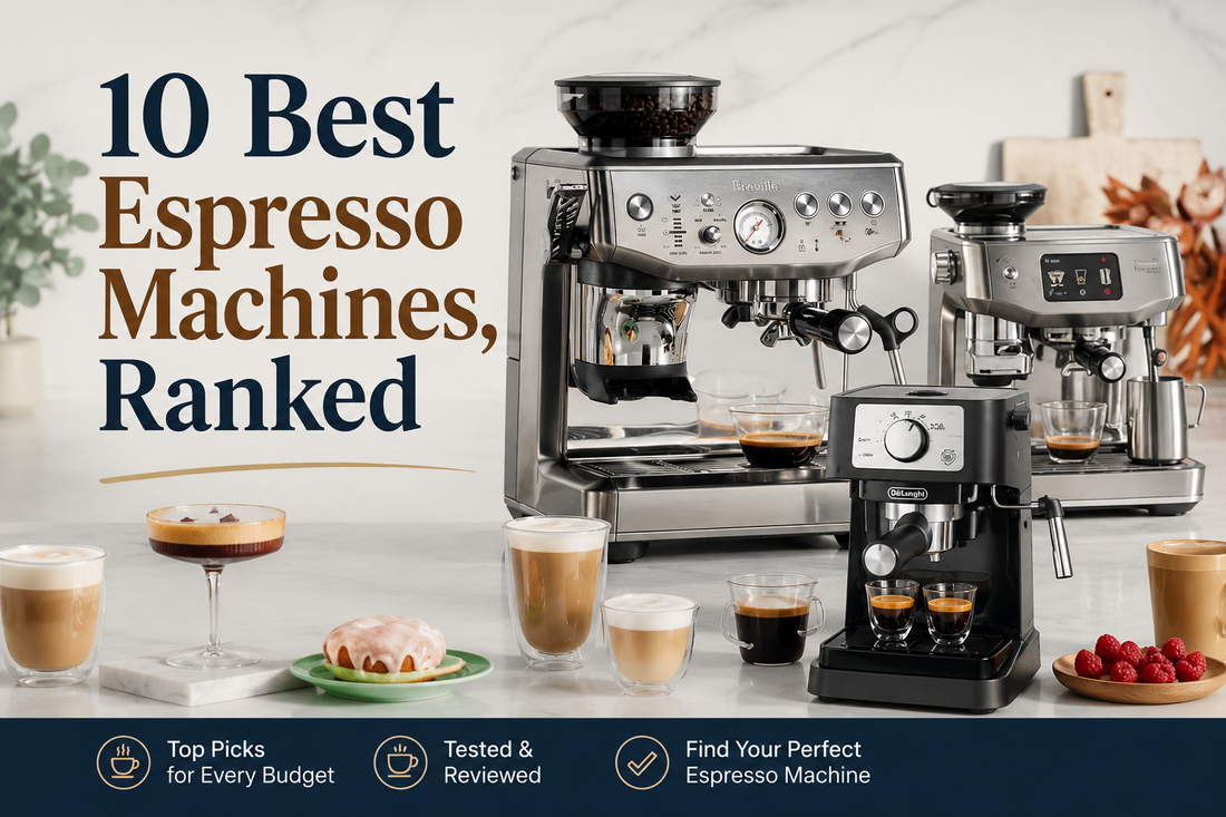 10 Best Espresso Machines Ranked (2026) — Tested & Reviewed