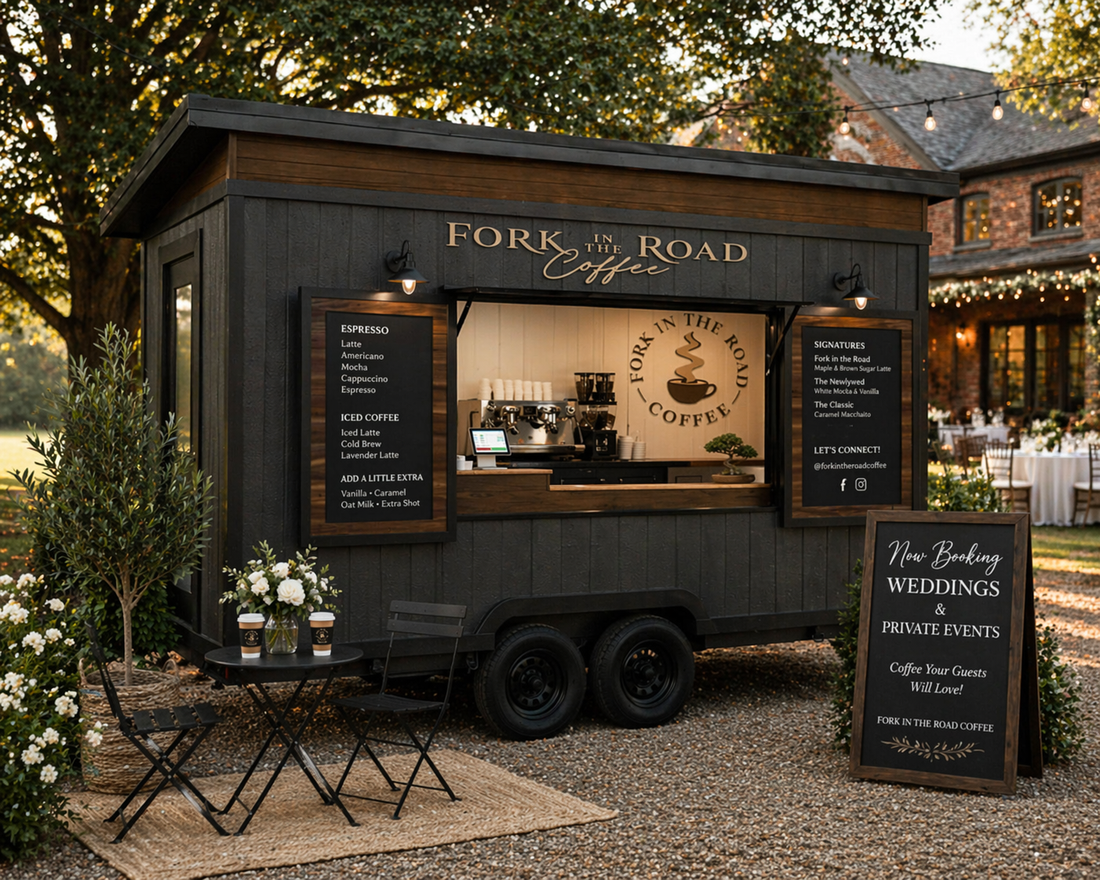 Why a Coffee Trailer at Your Wedding Is the 2026 Trend Every Texas Bride Needs to Know About
