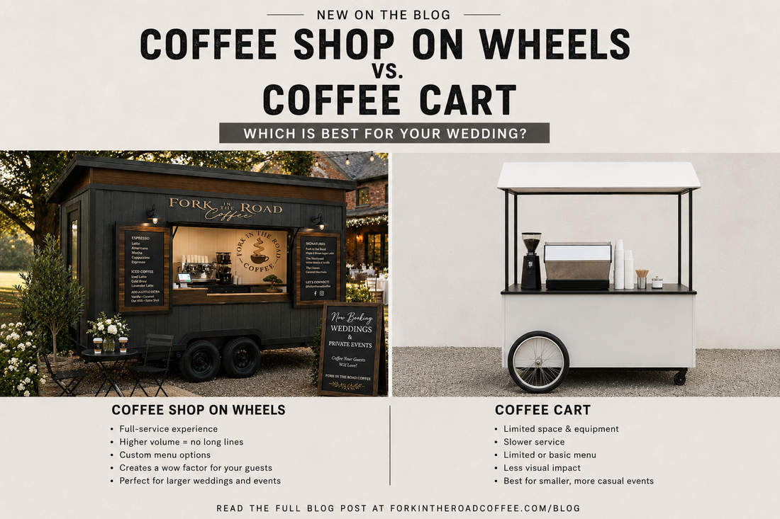 A Coffee Shop on Wheels vs. a Coffee Cart: Why It's Not Even Close