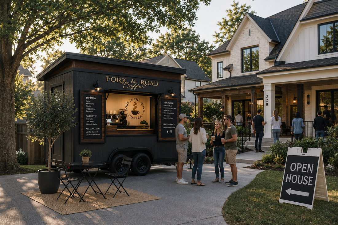 Why Realtors Are Parking a Coffee Trailer at Their Open Houses, and Getting More Foot Traffic Because of It