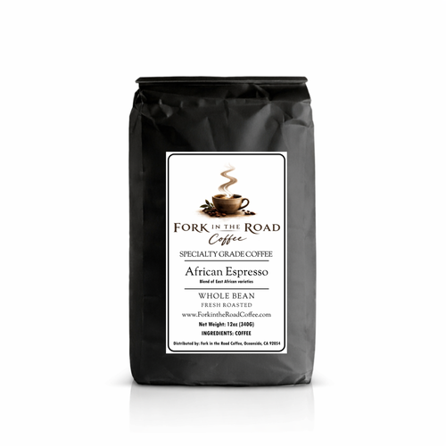 Blend of East African Varieties for a unique and satisfying Espresso